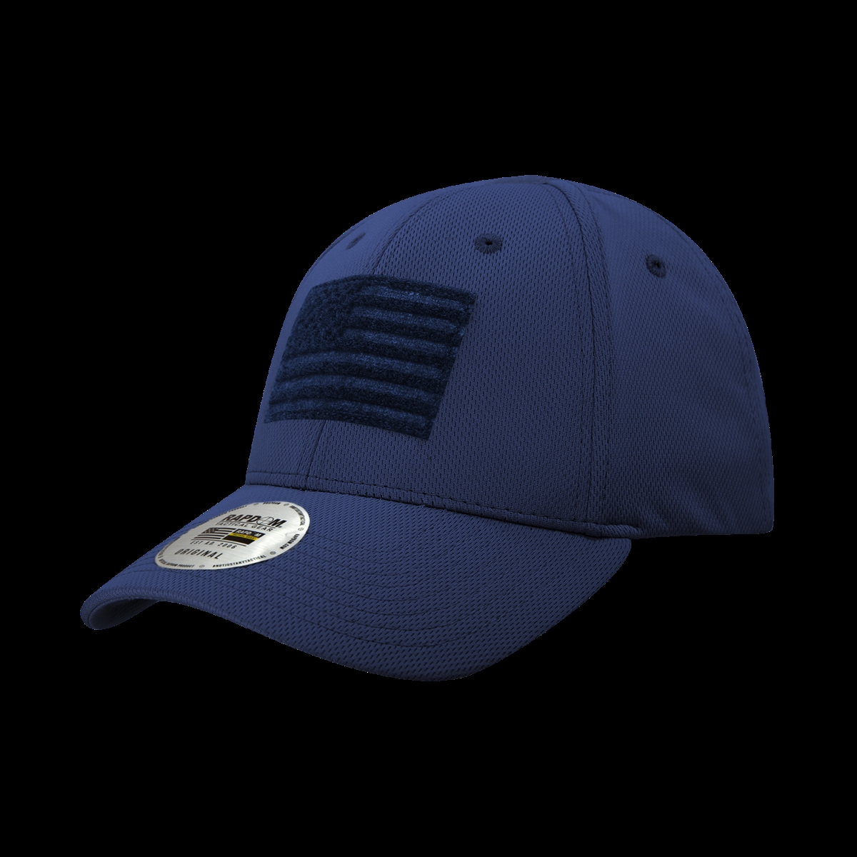 USA Embossed Patch Cap - Navy