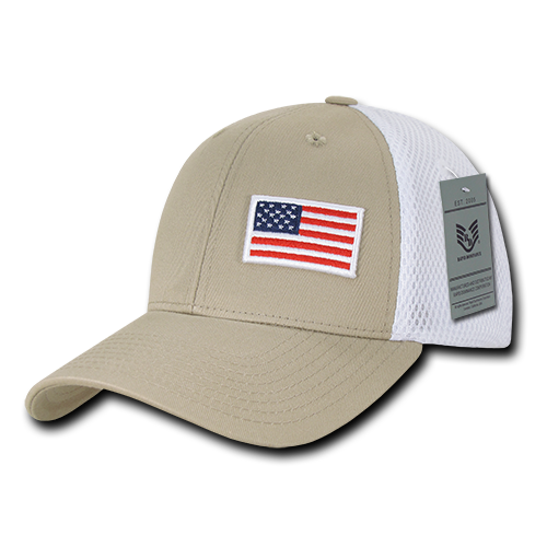 Flex USA Caps, Khaki