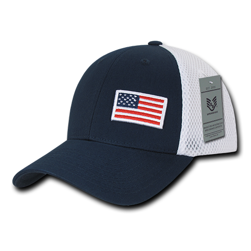 Flex USA Caps, Navy