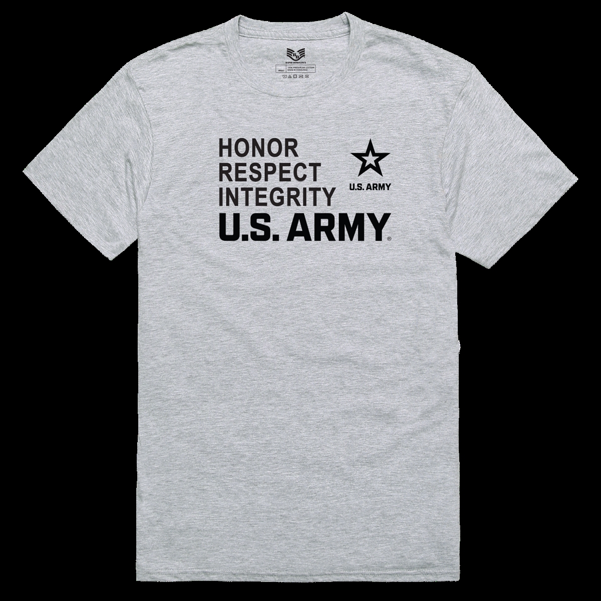 US Army 47 Relaxed Graphic T-Shirt - Heather Grey - Medium
