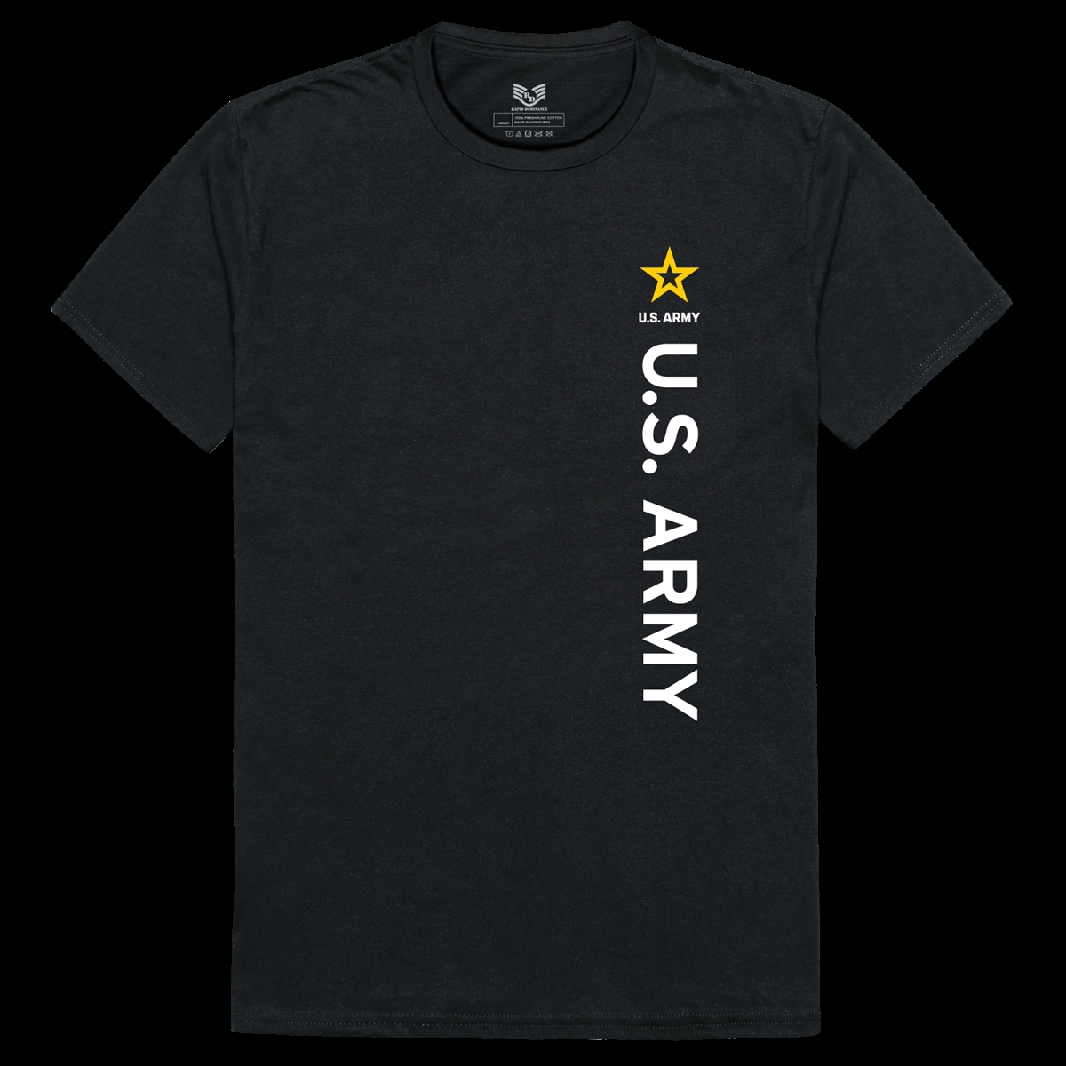 US Army 49 Relaxed Graphic T-Shirt - Black - 2X