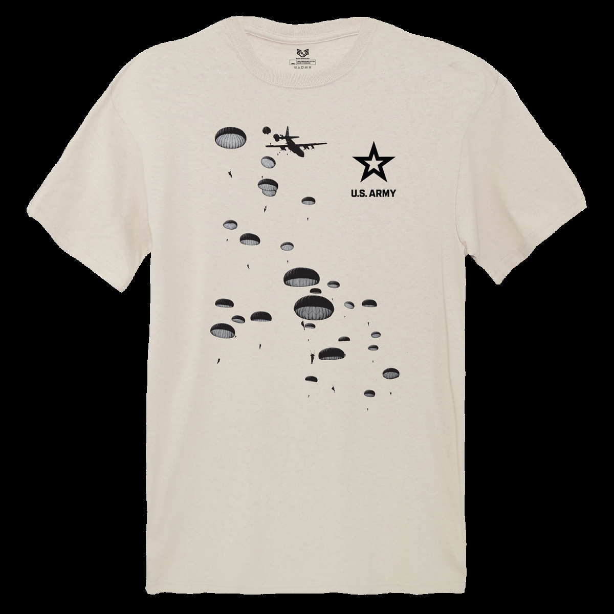 US Army 51 Relaxed Graphic T-Shirt - Sand - Medium