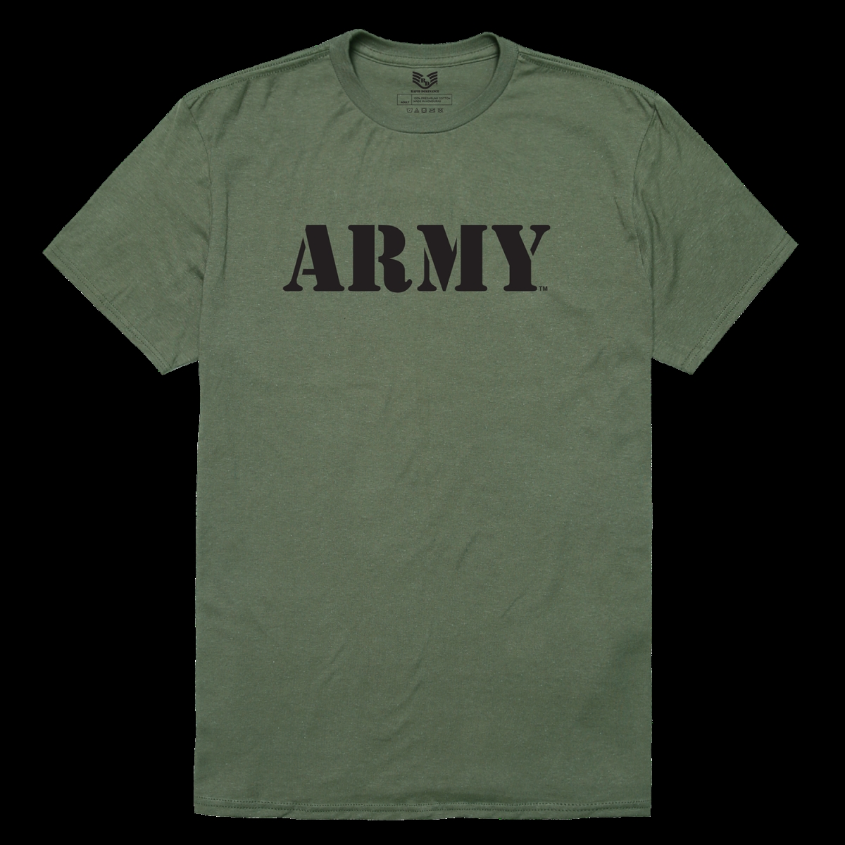 US Army Relaxed Graphic T-Shirt - Olive - Small