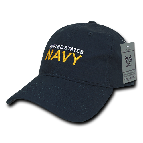 S74-NAV-NVY Relaxed Military-Law Enforcement Ripstop Cap, Navy