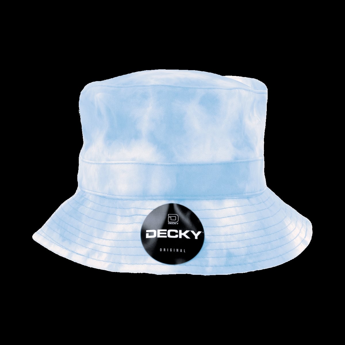 7961-PL-BLU-07 Tie Dye Bucket Hat, Blue - Large & Extra Large