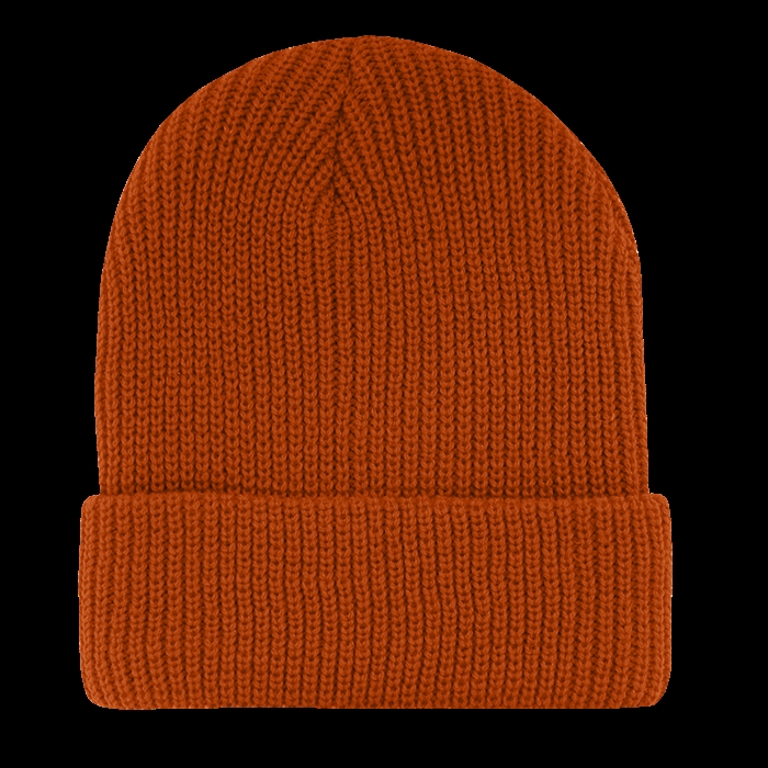 600-BORN GI Watch Caps, Burnt Orange - One Size Fits Most
