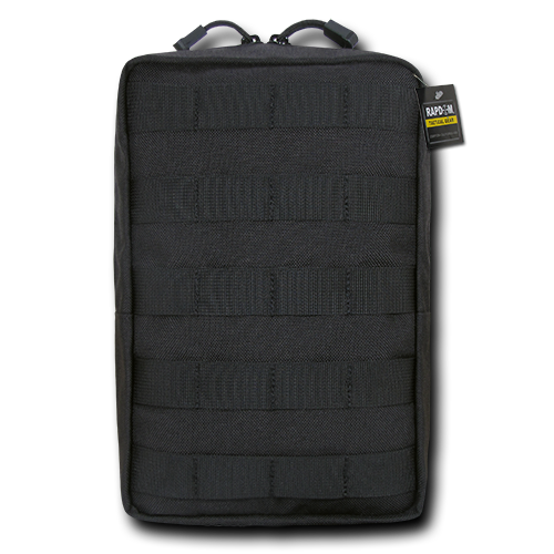 T433-BLK 6 x 10 in. Vertical Utility Pouch, Black