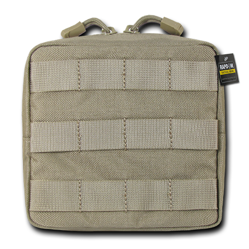 Condor Utility Pouch - Khaki - 6 x 6 in.
