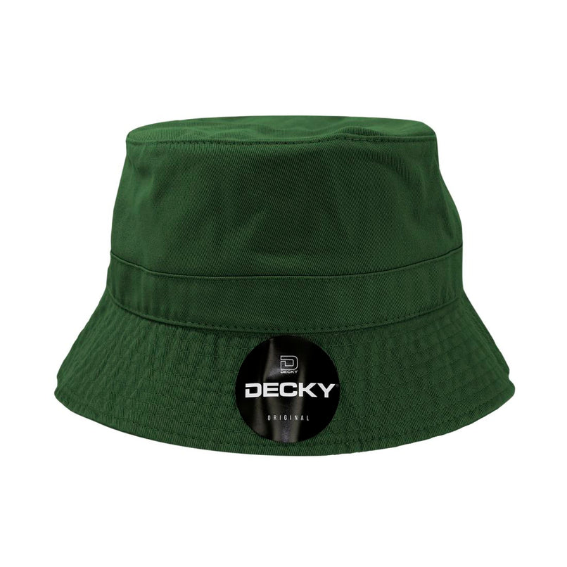 961-PL-FOR-07 Relaxed Polo Buckets Hats, Forest - Large & Extra Large