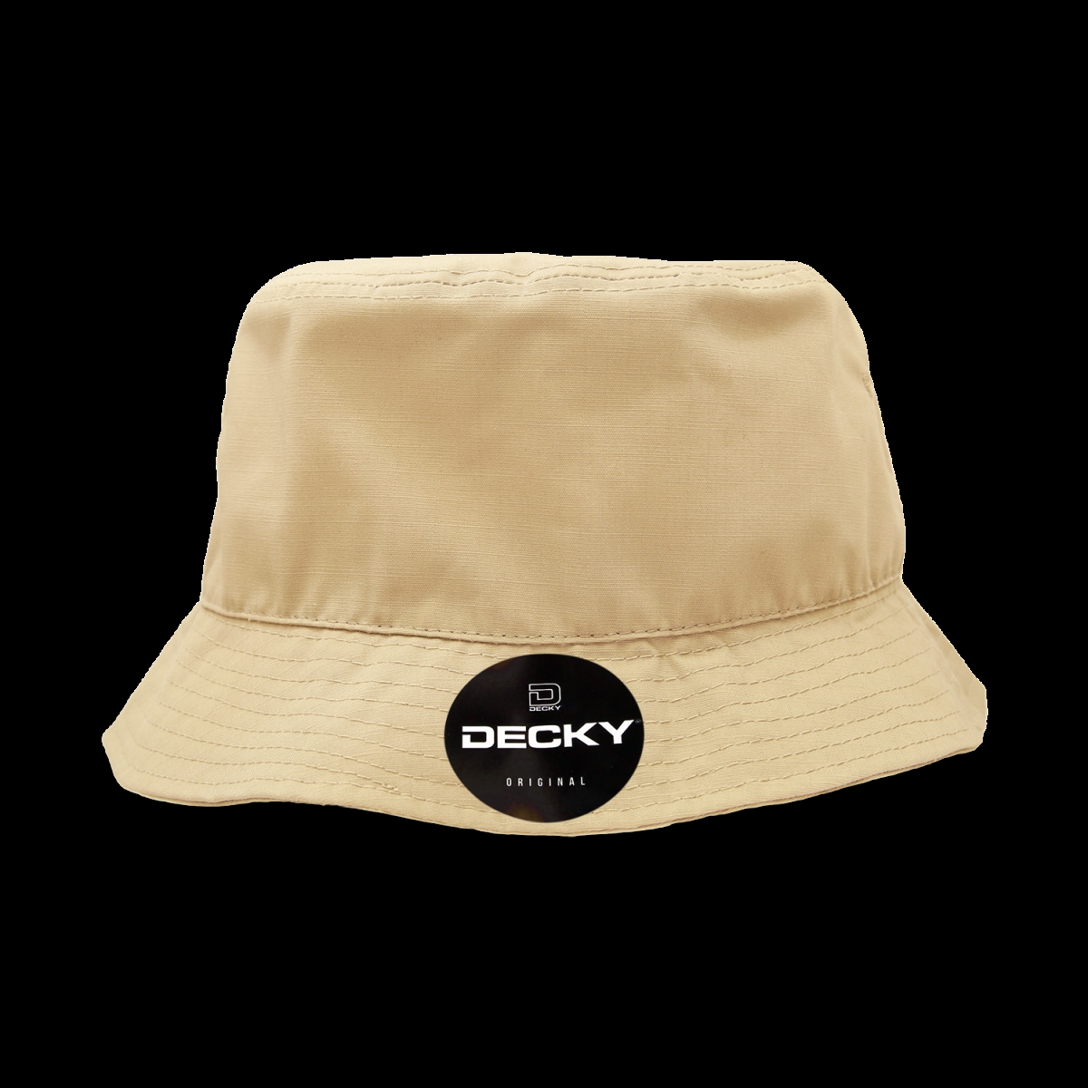 5301-PL-KHA-06 Relaxed Ripstop Buckets Hats, Khaki - Small & Medium