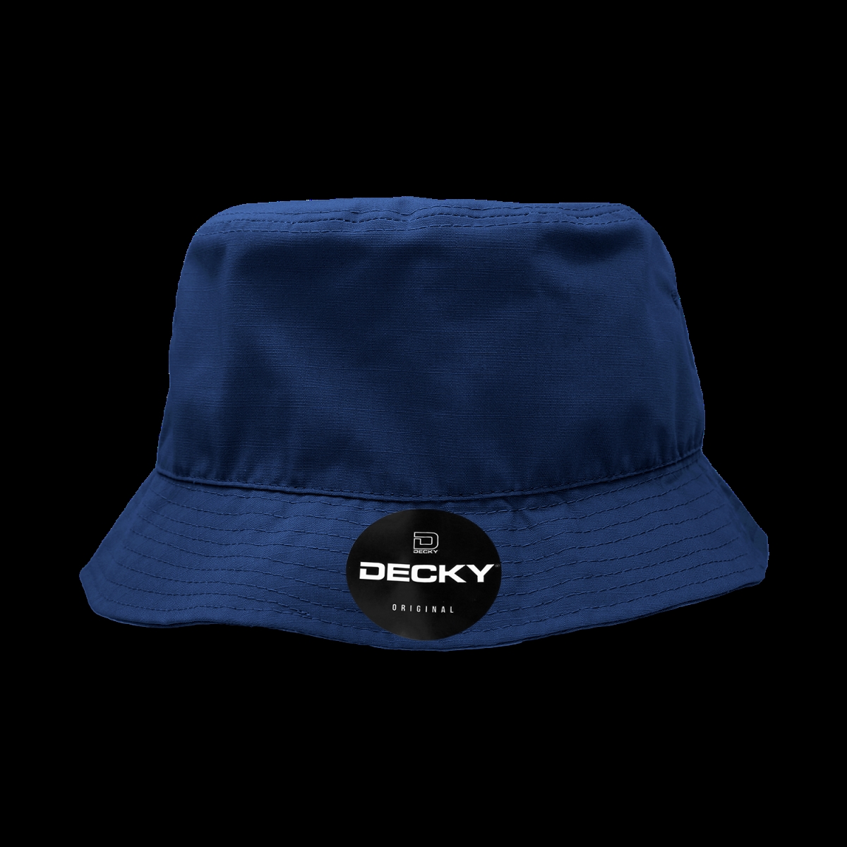 5301-PL-NVY-07 Relaxed Ripstop Buckets Hats, Navy - Large & Extra Large