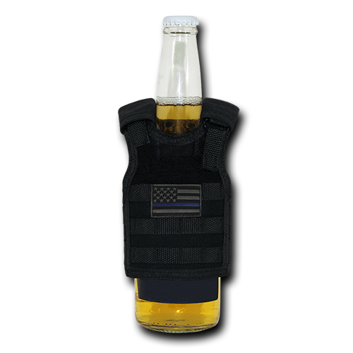 Thin Blue Largeine Tactical Mini Vest, Black