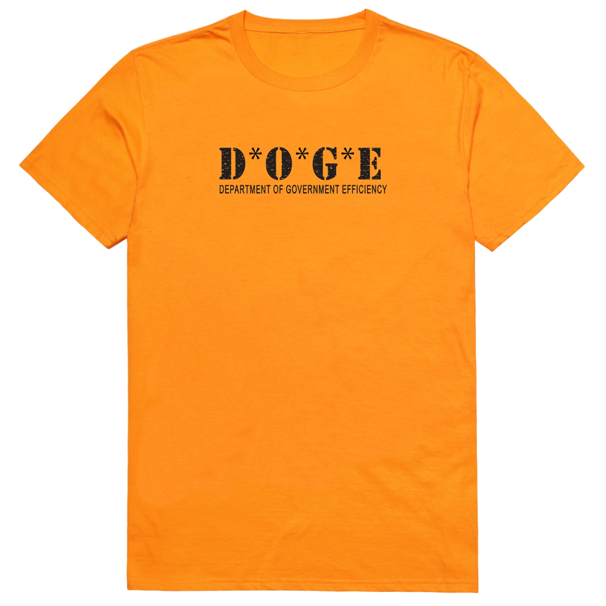 AM1-207-GLD-02 America D.O.G.E 3 Short Sleeve T-Shirt, Gold - Medium