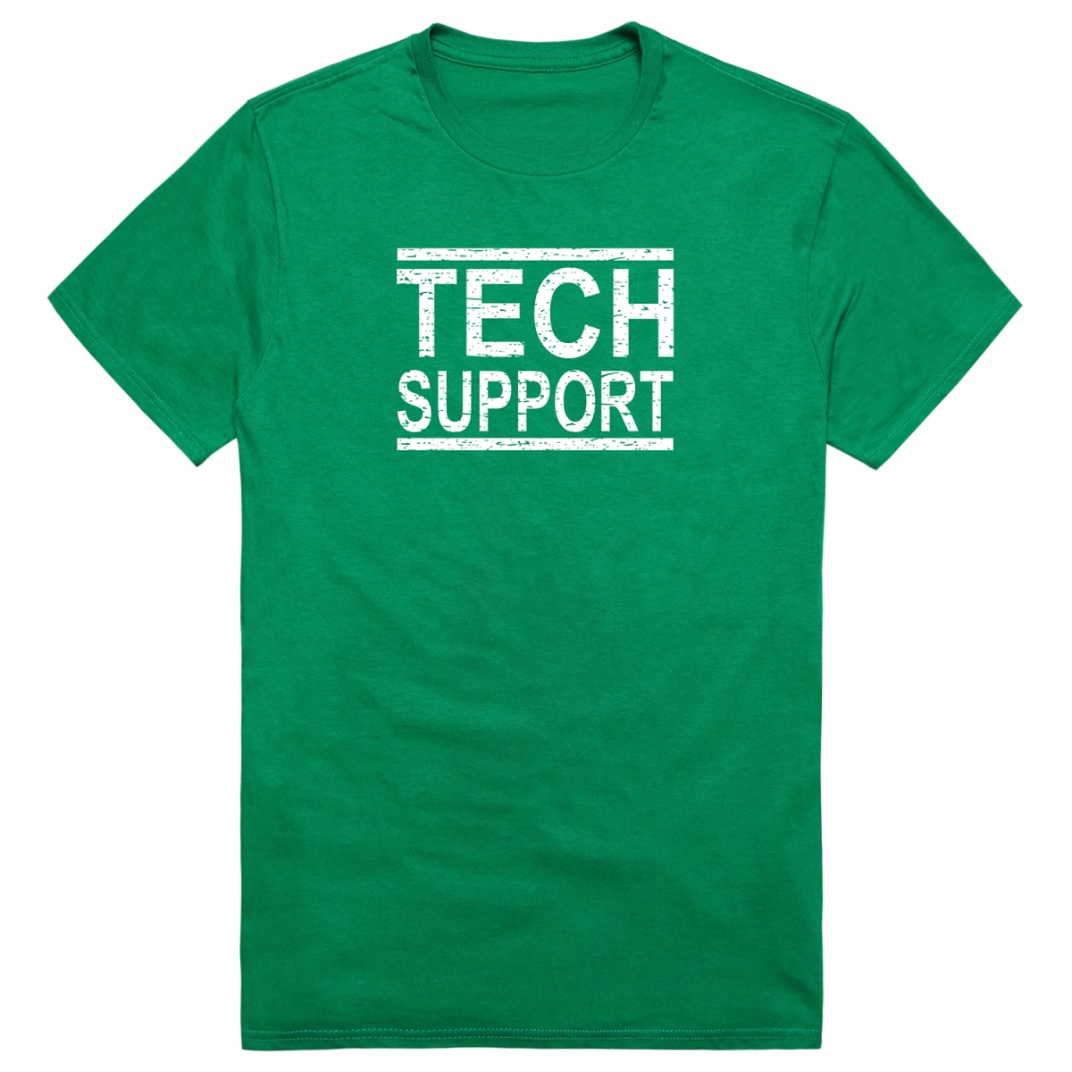 AM1-211-KEL-01 America Tech Support Short Sleeve T-Shirt, Kelly - Small