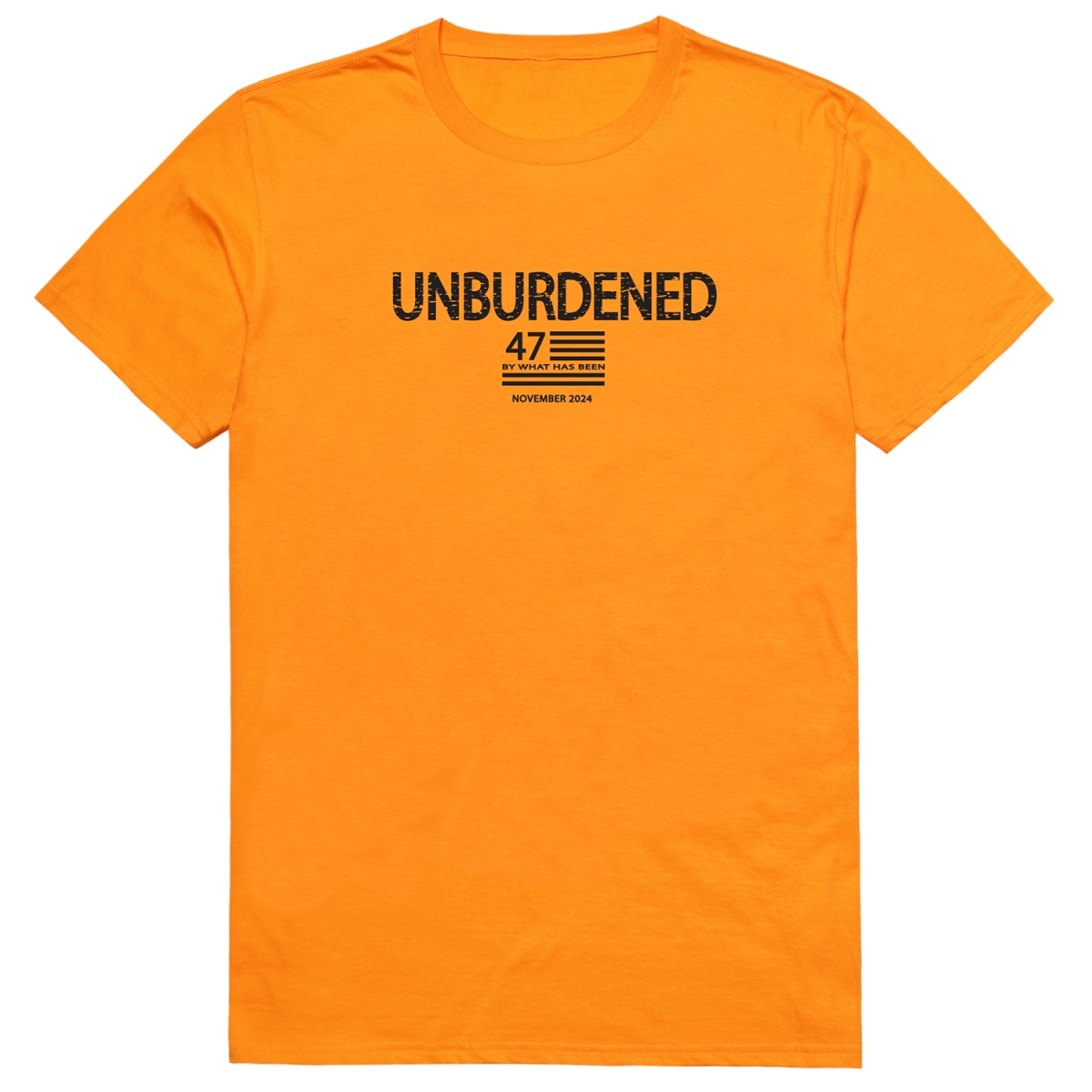 AM1-210-GLD-02 America Unburdened Short Sleeve T-Shirt, Gold - Medium
