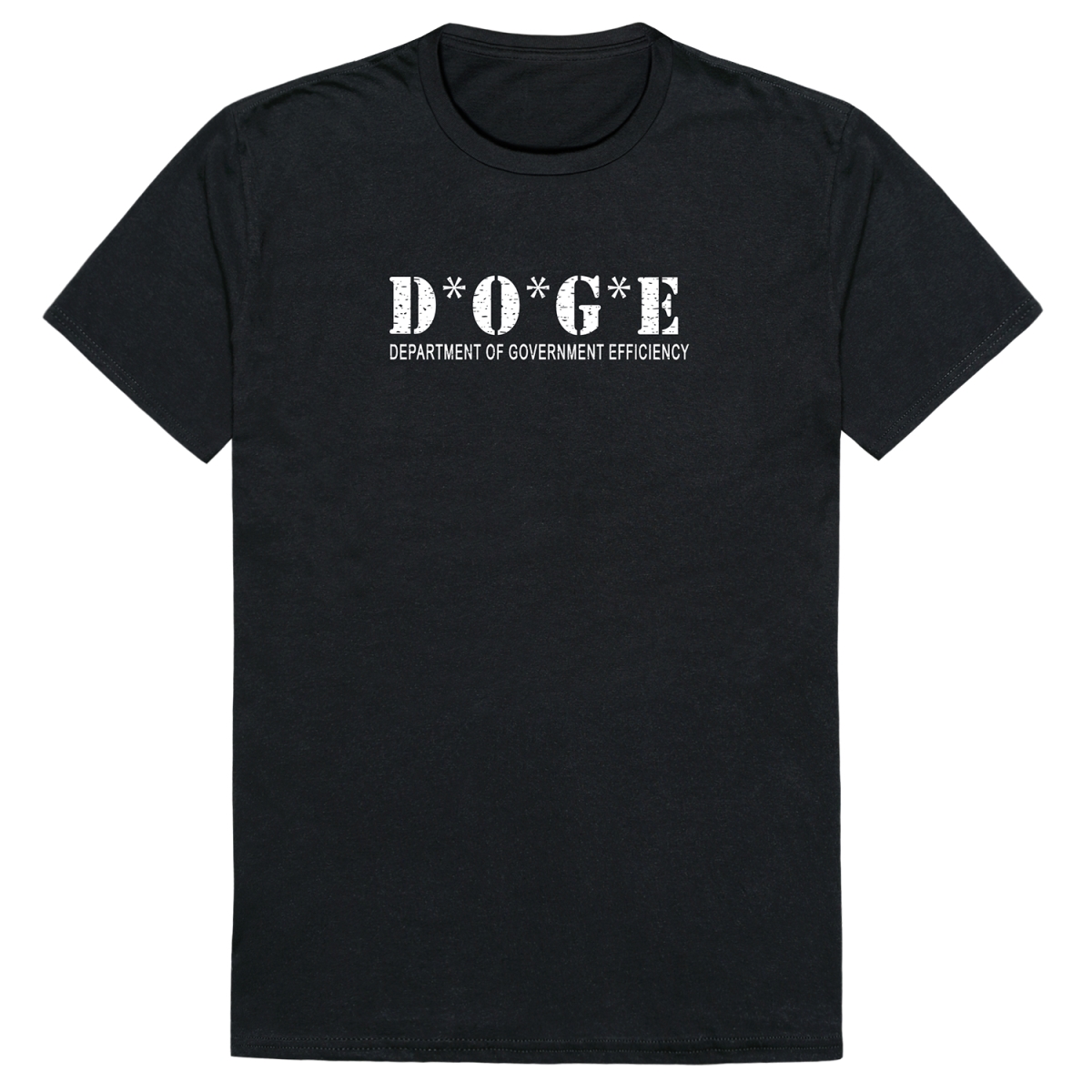 AM1-207-BLK-02 America D.O.G.E 3 Short Sleeve T-Shirt, Black - Medium