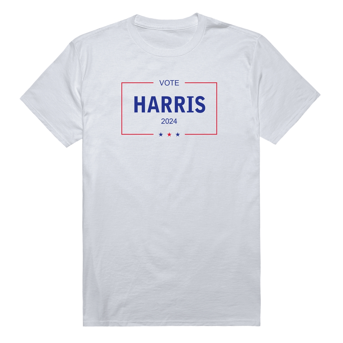 TS9-H02-WHT-05 Campaign Harris 02 Short Sleeve T-Shirt, White - 2XL