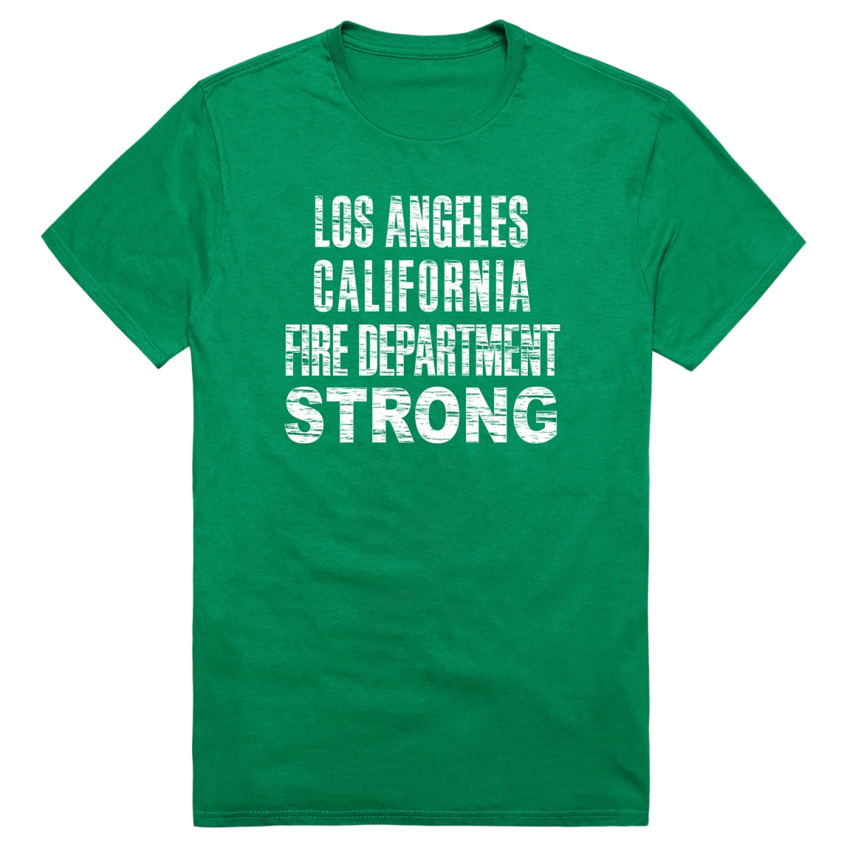 RT1-ST3-KEL-01 Distressed Strong 3 Short Sleeve T-Shirt, Kelly - Small