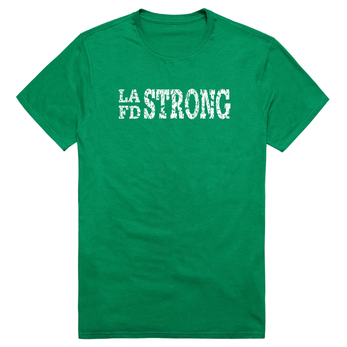 RT1-ST2-KEL-04 Distressed Strong 2 Short Sleeve T-Shirt, Kelly - Extra Large