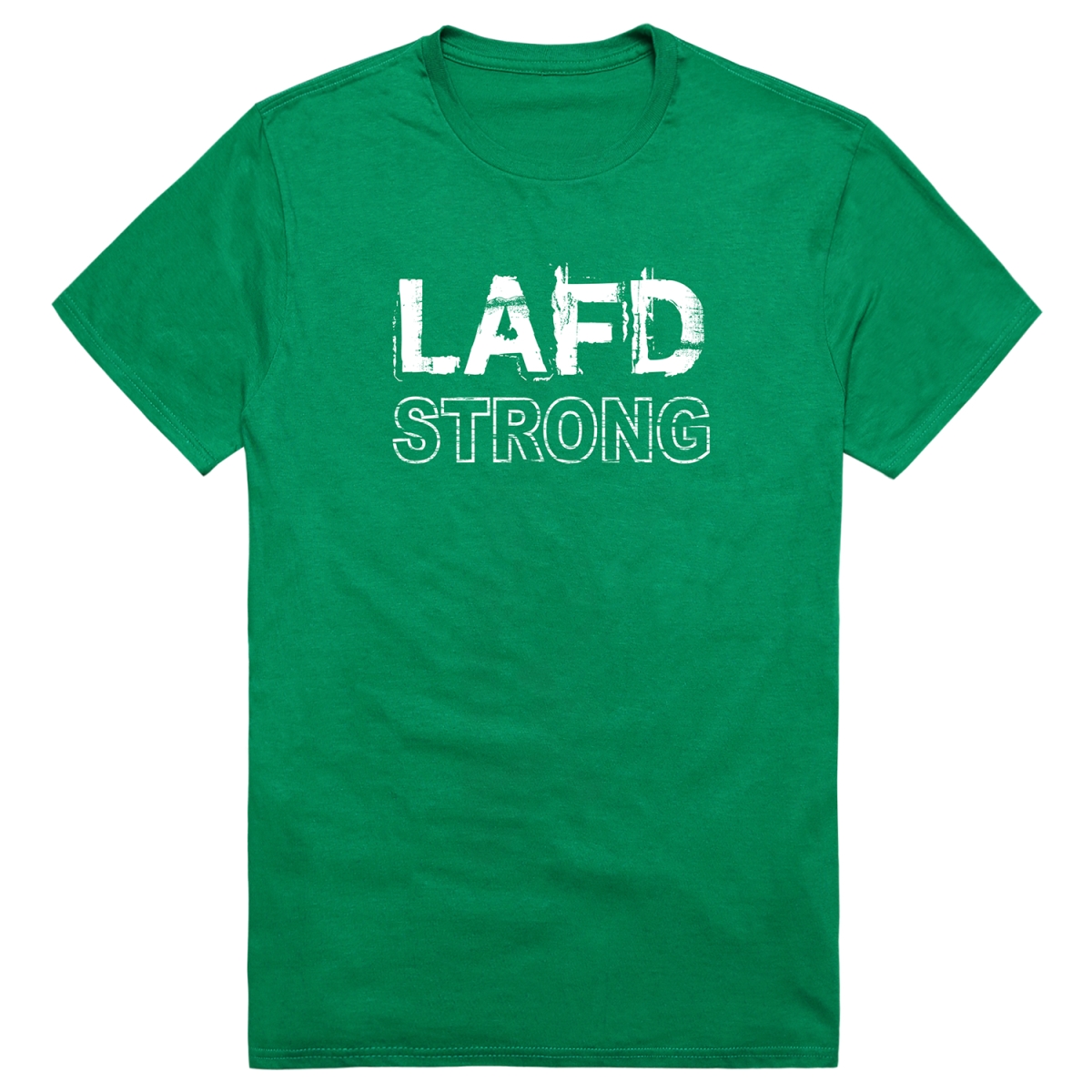 RT1-ST1-KEL-04 Distressed Strong 1 Short Sleeve T-Shirt, Kelly - Extra Large