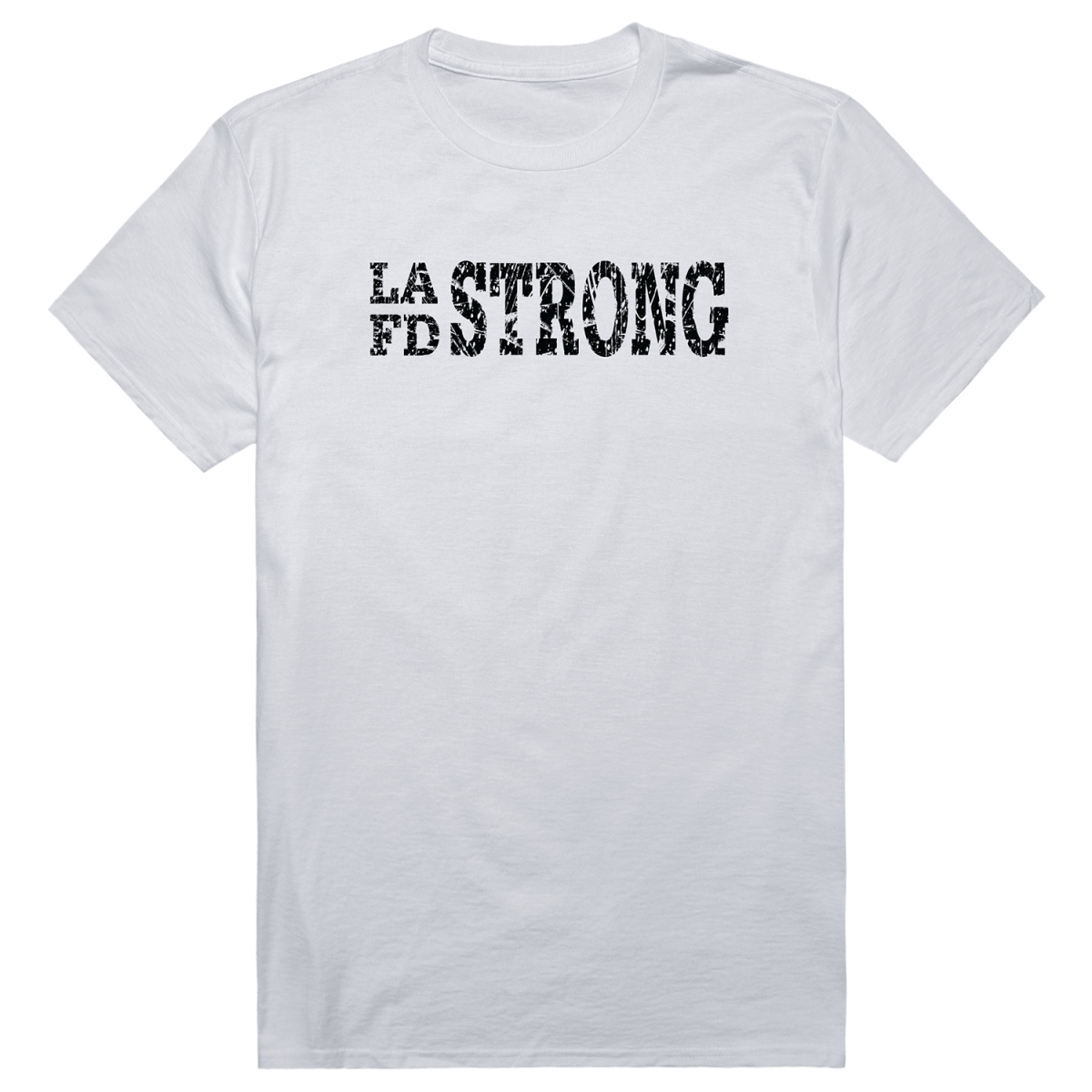 RT1-ST2-WHT-04 Distressed Strong 2 Short Sleeve T-Shirt, White - Extra Large