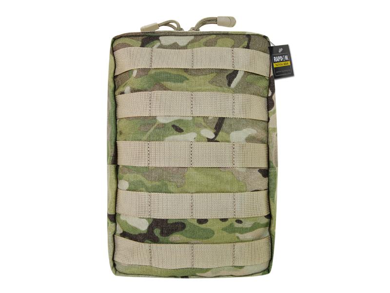 T433-MTC 6 x 10 in. Vertical Tactical Utility Pouch, MultiCam