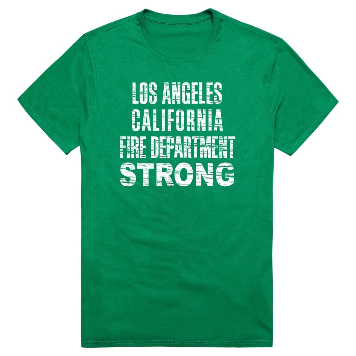 RT1-ST3-KEL-02 Distressed Strong 3 Short Sleeve T-Shirt, Kelly - Medium
