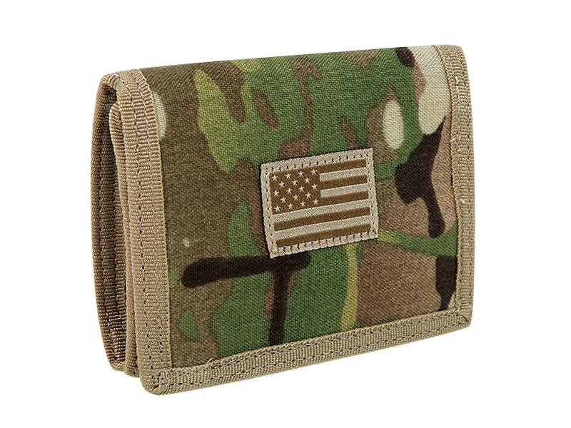 T105-USA-MTC Rapdom USA Tactical Wallet, MultiCam
