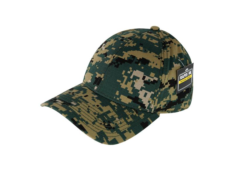 T66-MCU Low Crown Structured Camo Tactical Cap, MCU