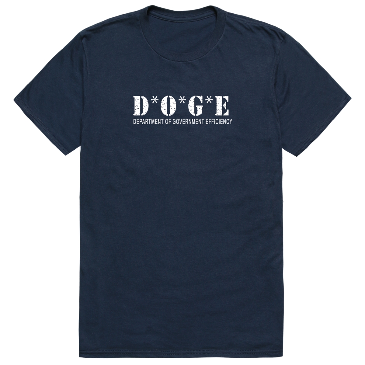 AM1-207-NVY-01 America D.O.G.E 3 Short Sleeve T-Shirt, Navy - Small