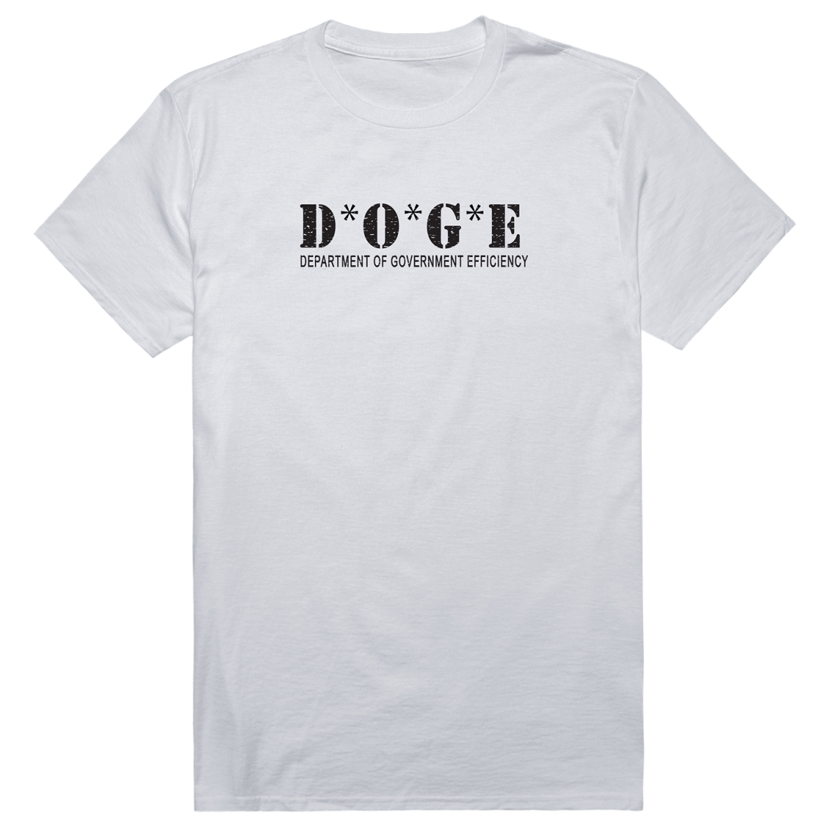 AM1-207-WHT-01 America D.O.G.E 3 Short Sleeve T-Shirt, White - Small