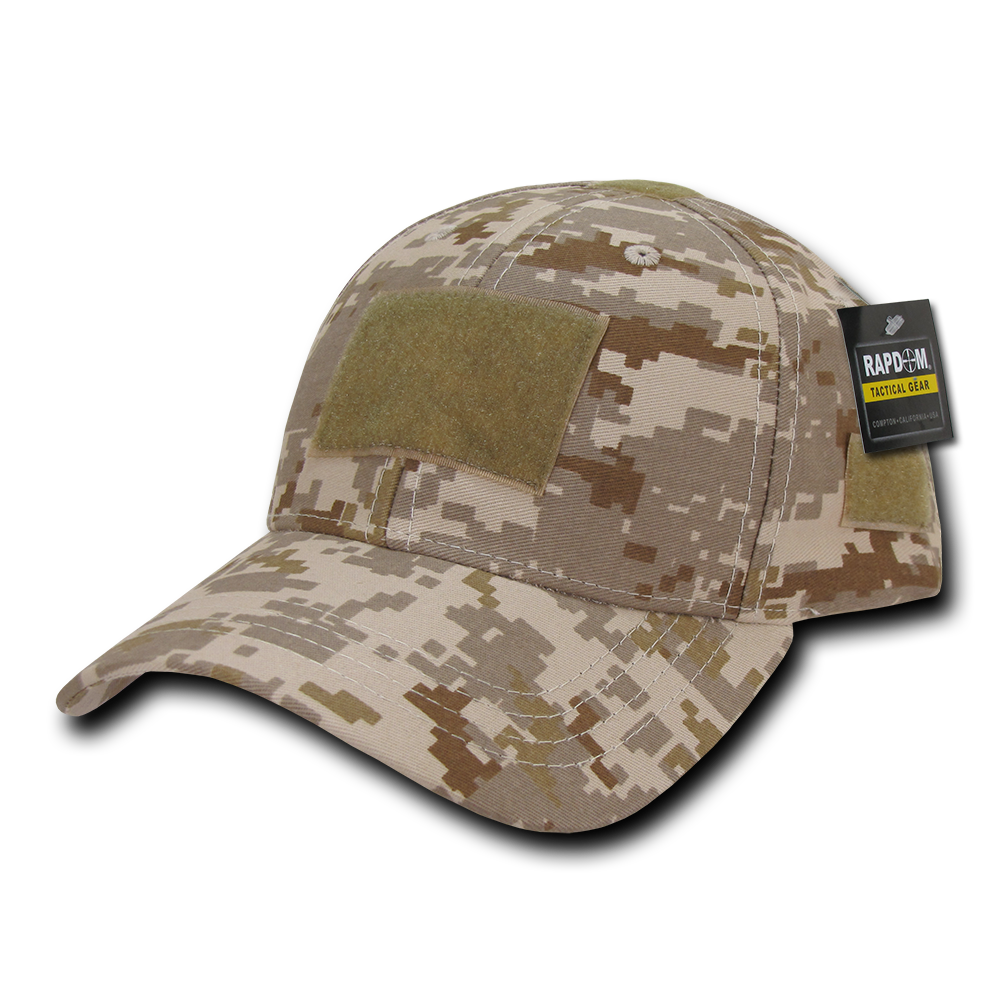 Low Crown Structured Tactical Cap - Desert Digital