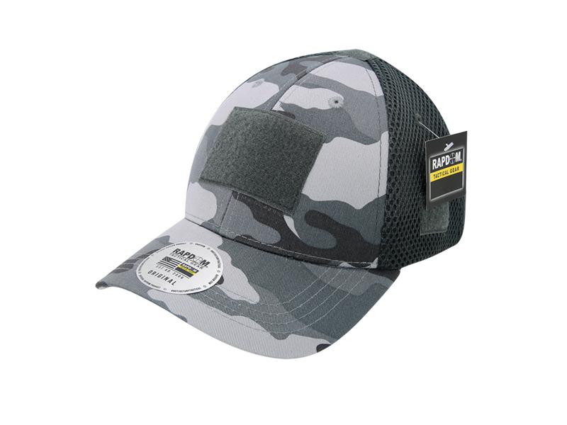 T80-URB Low Crown Mesh Tactical Cap, Urban