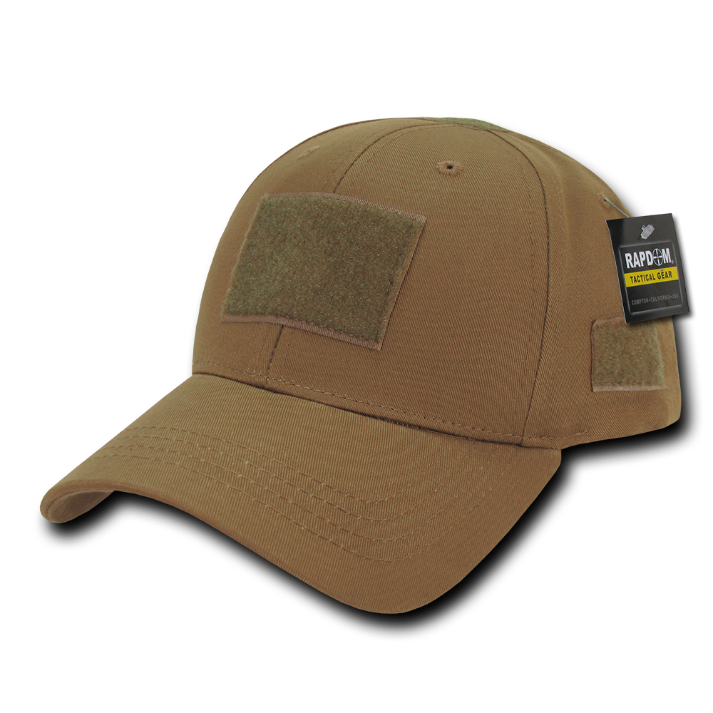 Low Crown Structured Tactical Cap, Coyote