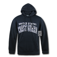Military Pullover Hoodies, Navy - Large