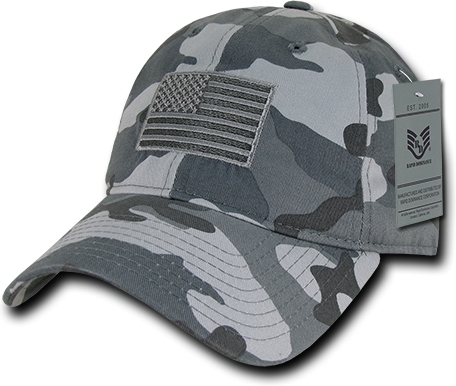 Relaxed Fit Graphic Tonal Flag Urban Cap