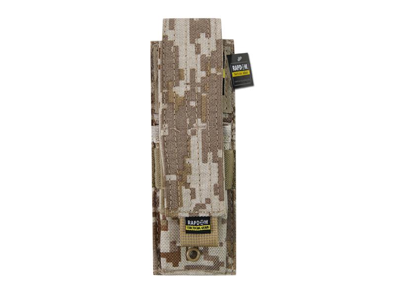 T401-DDG Single Pistol Tactical Mag Pouch, Desert Digital