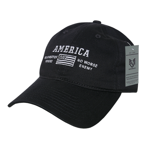 Relaxed Graphic Cap - Black, NGF 2