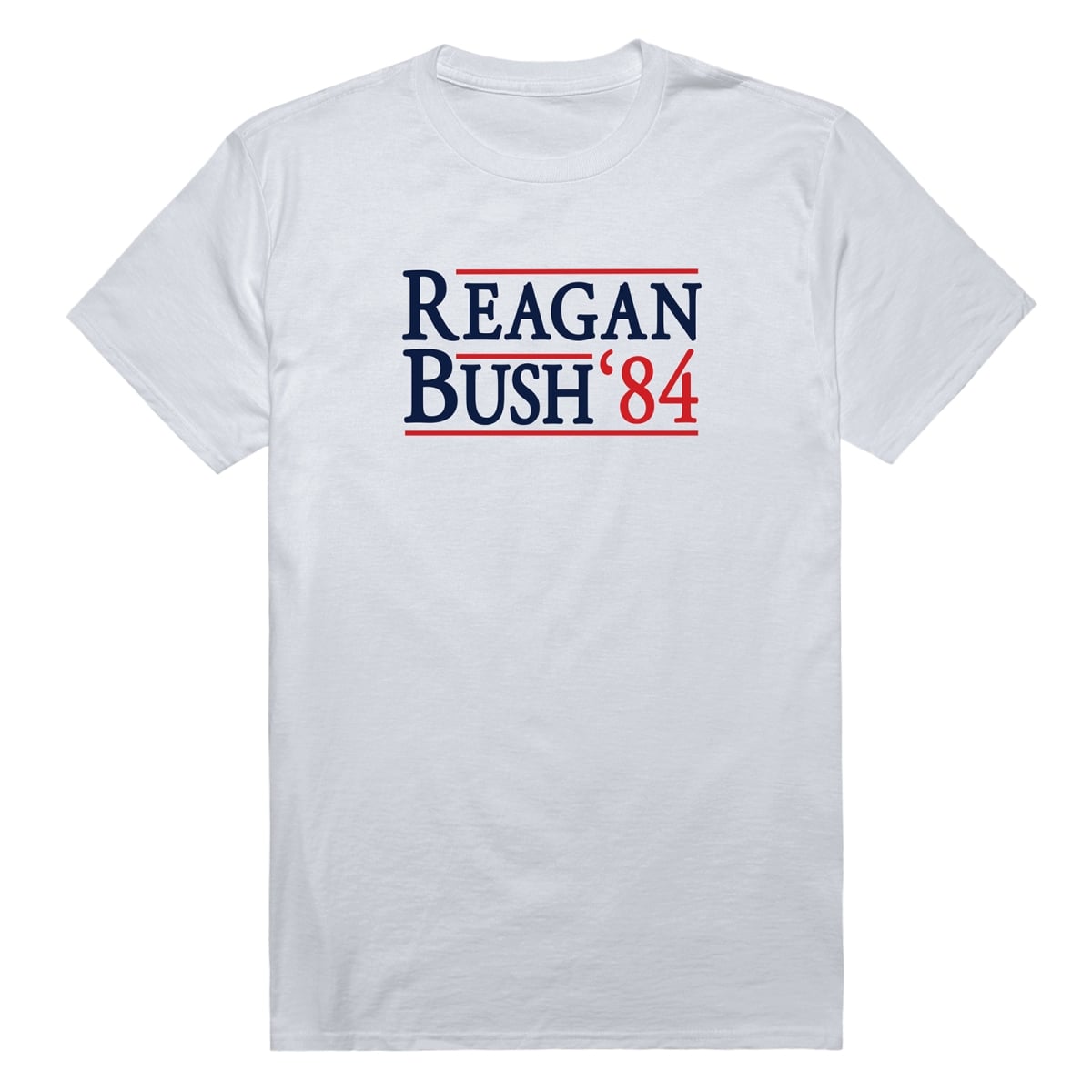 TS9-RE1-WHT-04 Campaign Reagan 1 Short Sleeve T-Shirt, White - Extra Large