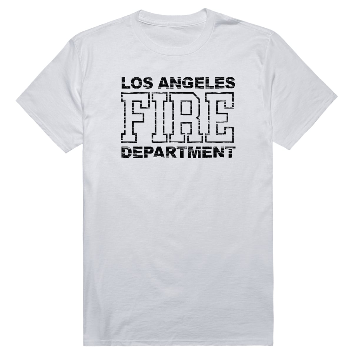RT1-ST5-WHT-04 Distressed Strong 5 Short Sleeve T-Shirt, White - Extra Large