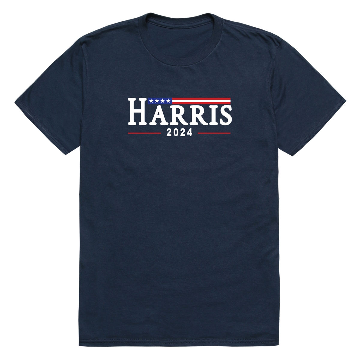 TS9-H09-NVY-02 Campaign Harris 09 Short Sleeve T-Shirt, Navy - Medium