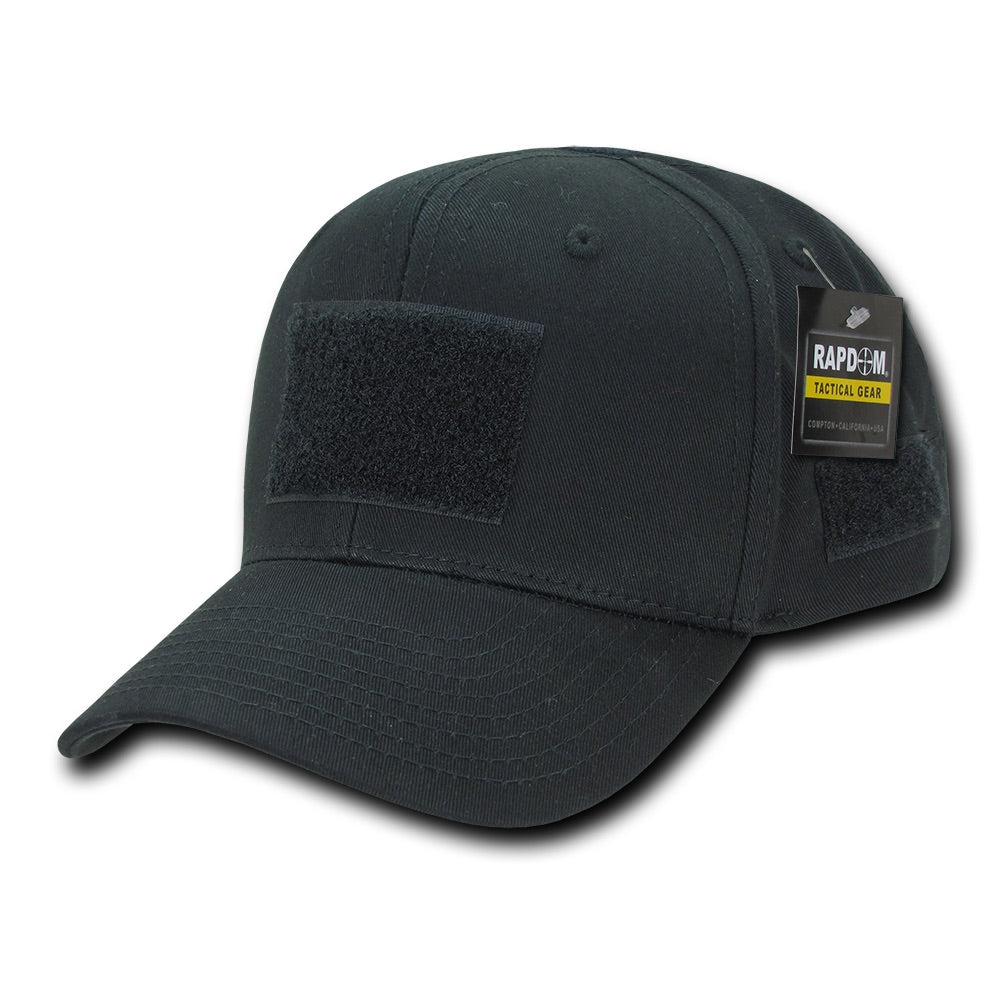 T75-BLK Tactical Structured Operator Cap, Black