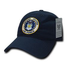 S74-AIR-NVY Relaxed MIL & LE Ripstop Air Force Cap, Navy