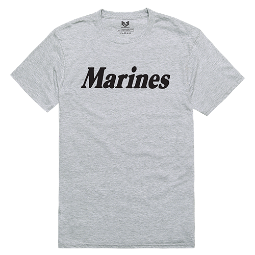 Marines Relaxed Graphic Tee - Heather Grey - Extra Large