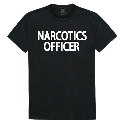 RapidDominance RS2-NAR-BLK-03 Narcotics Relaxed Graphic Tee, Black - Large