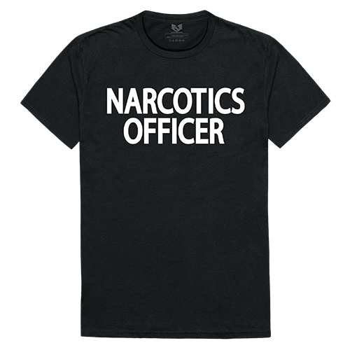 RapidDominance RS2-NAR-BLK-04 Narcotics Relaxed Graphic Tee, Black - Extra Large