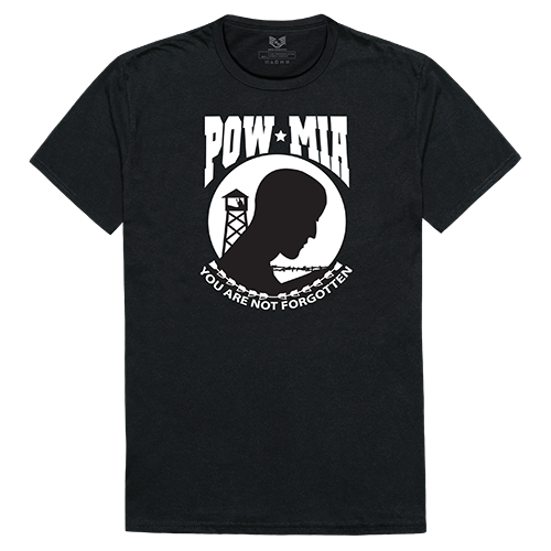 POW MIA Relaxed Graphic Tee - Black - Small
