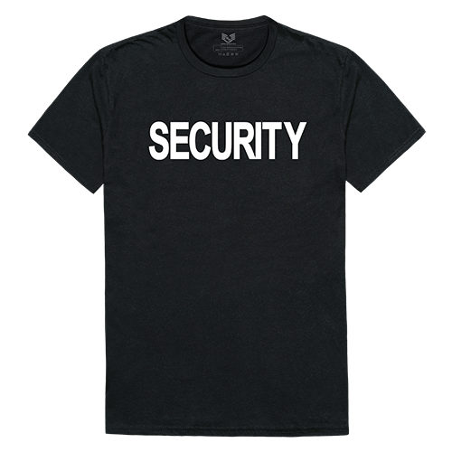 RapidDominance RS2-SEC-BLK-05 Security Relaxed Graphic Tee, Black - 2X