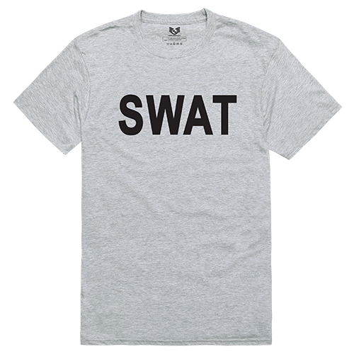 SWAT Relaxed Graphic Tee - Heather Grey - Small