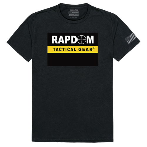 RAPDOM Tactical Graphics Tee - Black - Large